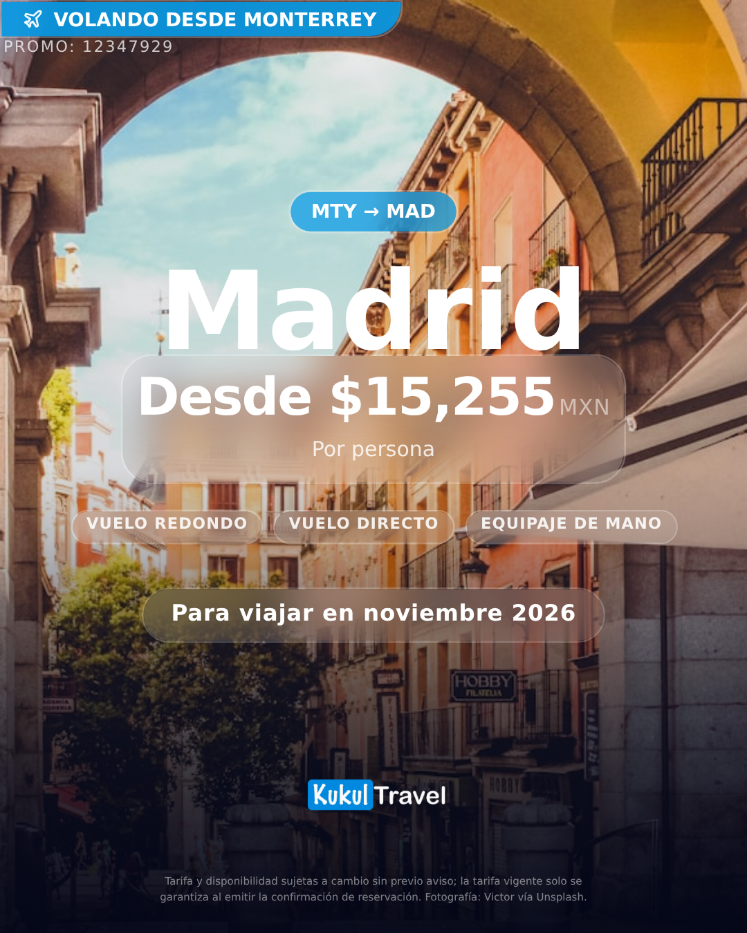 Vuela a Madrid