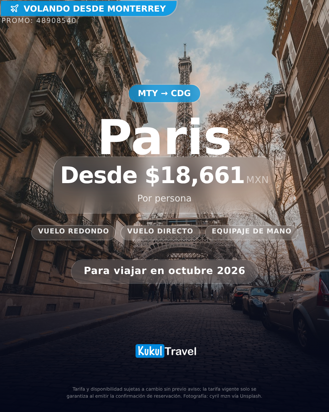 Vuela a Paris