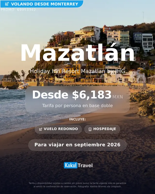 Paquete a Mazatlán