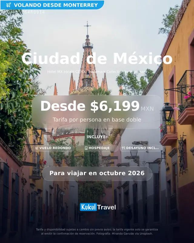 Paquete a Ciudad de México